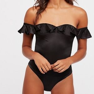 For Love and Lemons Virgo Ruffle Bodysuit